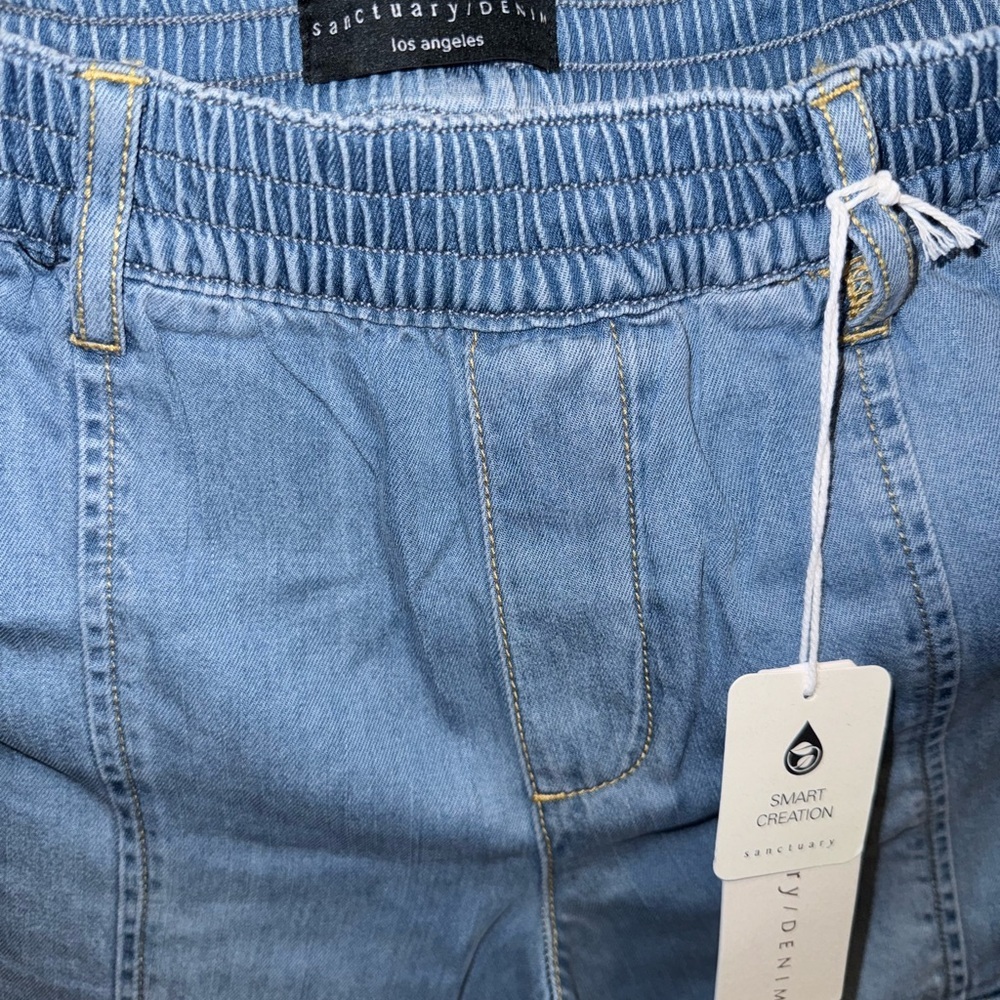 Sanctuary Denim Blue Cargo Joggers​ - Picture 4 of 15